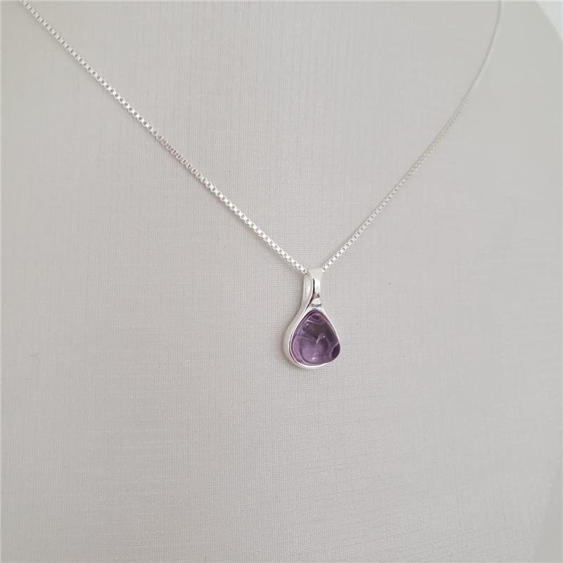 CONJUNTO PEDRA NATURAL PRATA 925