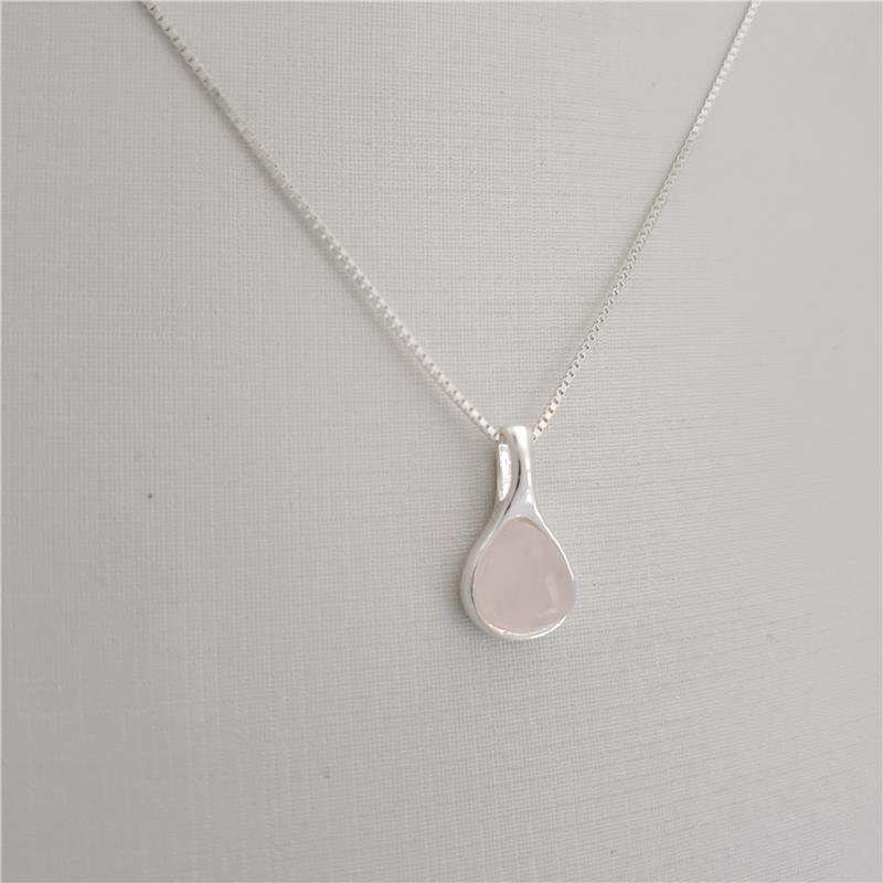 CONJUNTO PEDRA NATURAL PRATA 925