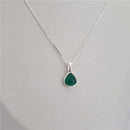 CONJUNTO PEDRA NATURAL PRATA 925