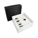 Colar Coração Relicário 7 Pedras | Prata 925