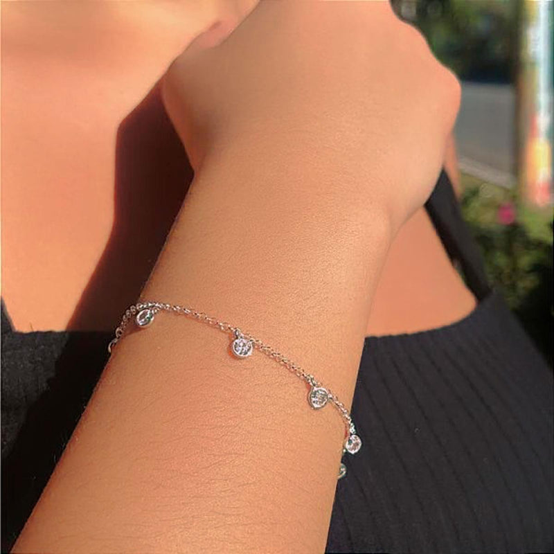 Pulseira Pontos de Luz | Prata 925