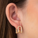 Argola Articulada Cravejada Tiff